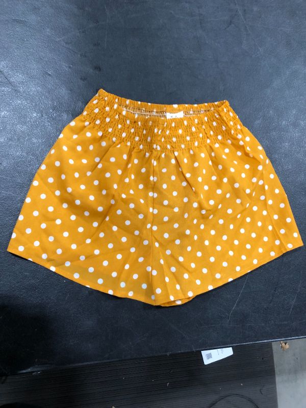 Photo 1 of girls yellow skirt size 11-12y