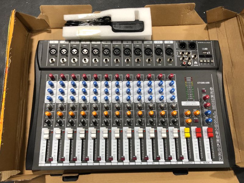 Photo 2 of 6,8,10,12,16 channel mic/line mixer 