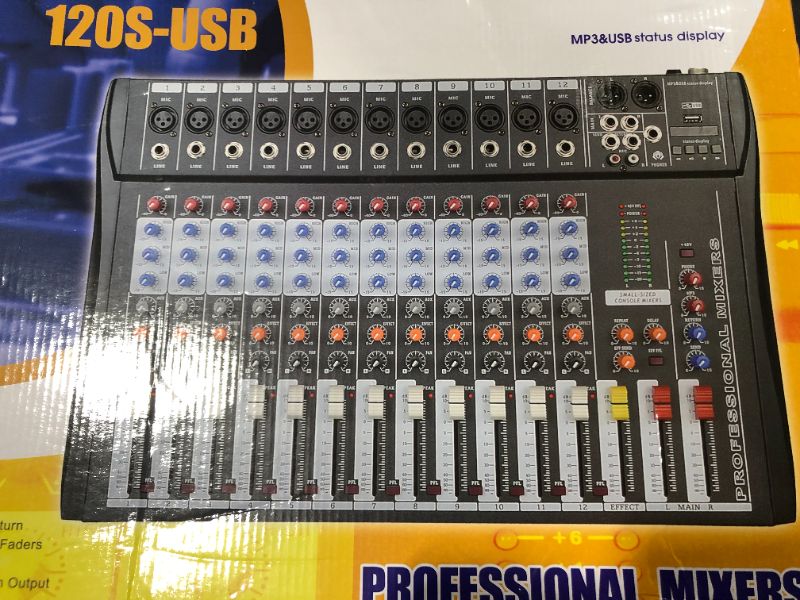 Photo 1 of 6,8,10,12,16 channel mic/line mixer 