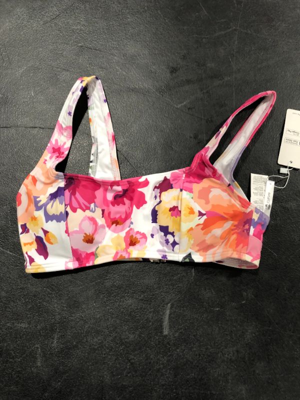 Photo 2 of Zaria Floral Square Neck Bikini Top SIZE S
