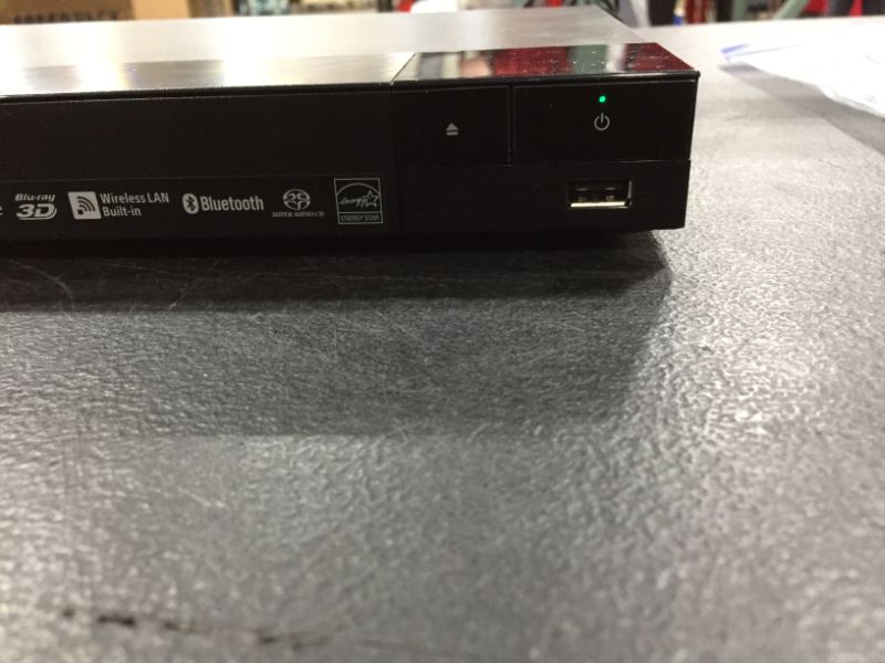 Photo 4 of Sony BDP-BX370 Blu-ray Disc Player with built-in Wi-Fi and HDMI cable
