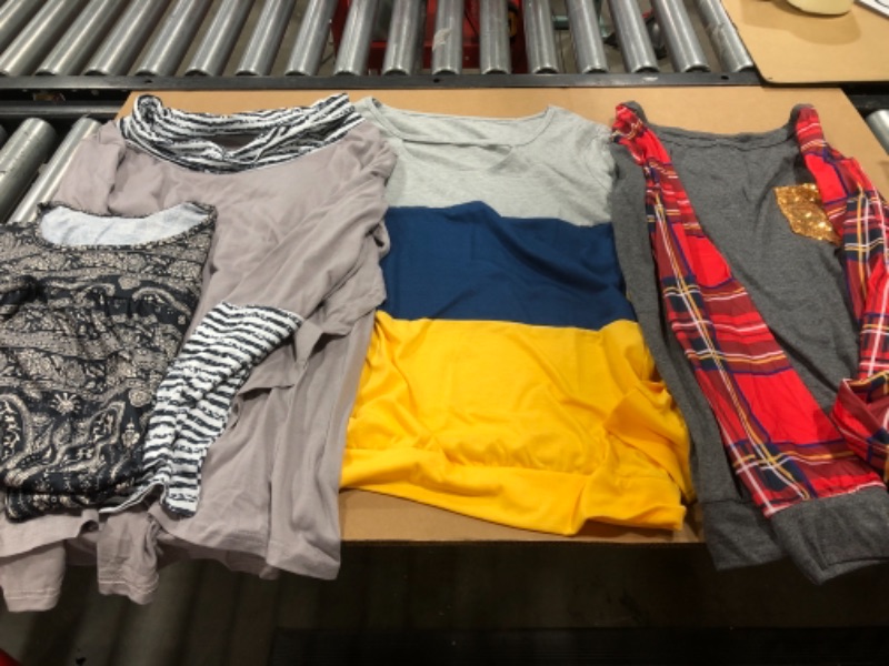 Photo 1 of Box lot- women's tops-Various sizes