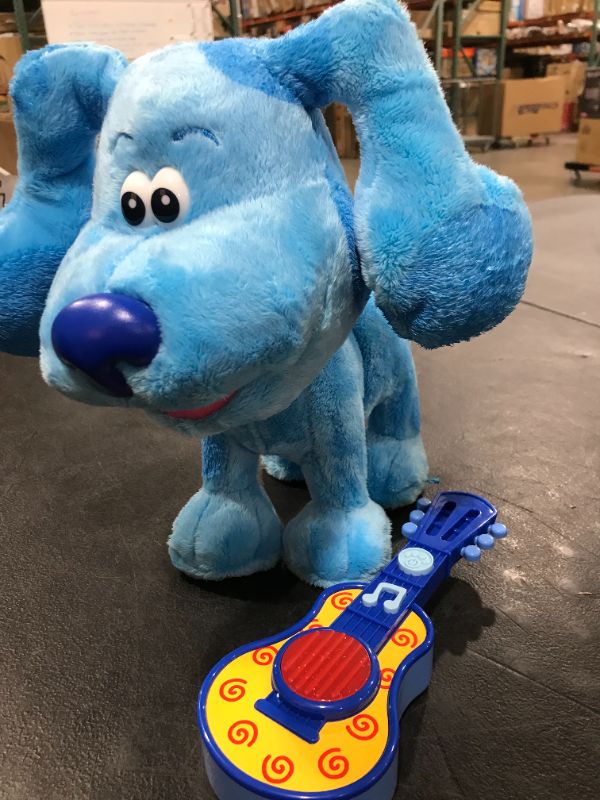 Photo 2 of Blue’s Clues & You! Dance-Along Blue Plush, by Just Play