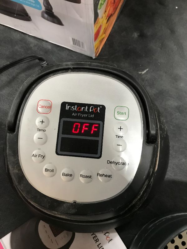 Photo 3 of Instant Pot 6 Quart Air Fryer Lid