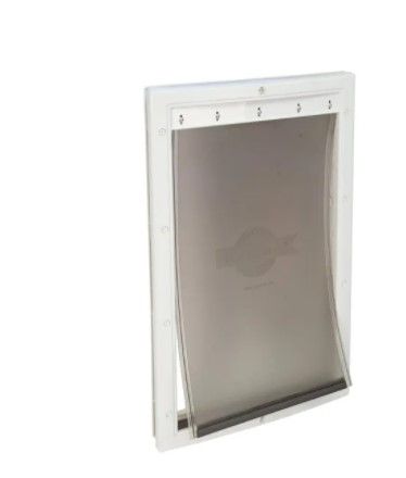 Photo 1 of plastic pet door XL 14 x 24 in 