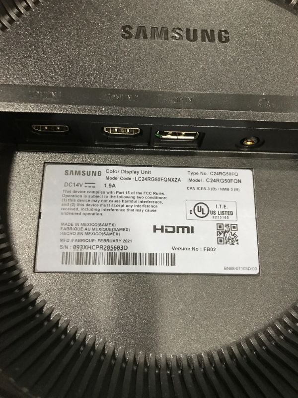 Photo 1 of Acer 21.5 V227Q Abmix Fullhd 1080p Hdmi Vga Widescreen Monitor UM.WV7AA.A01