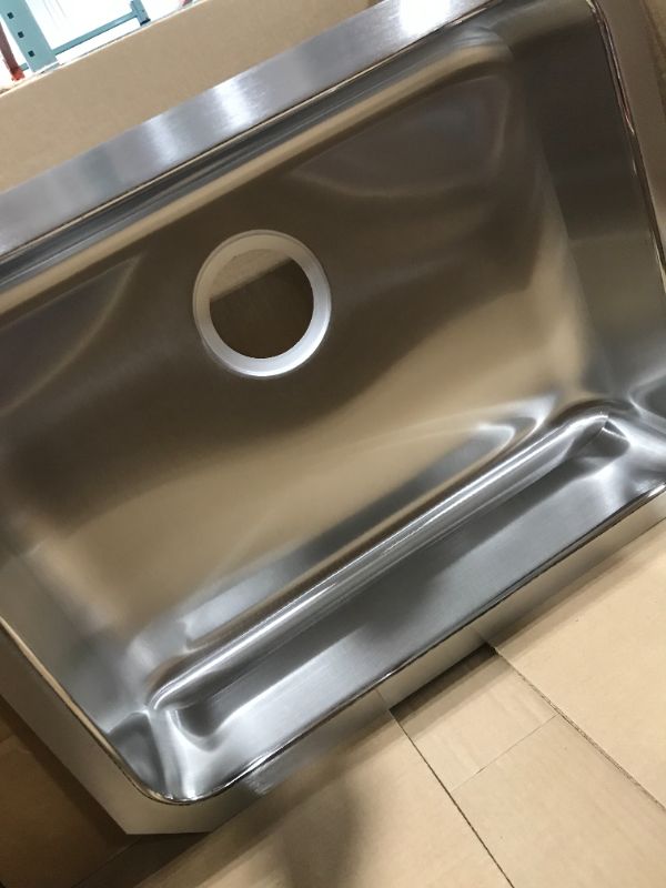 Photo 2 of Elkay® Single Bowl Stainless Steel Undermount Sink ADA 21" X 15" W 1-3\4"