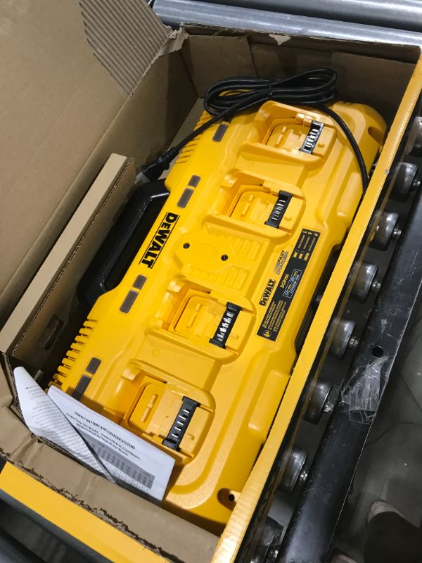 Photo 2 of DeWalt DCB104 Multiport Simultaneous Fast 12V / 20V / 60V Charger