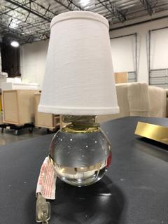 Photo 1 of GLASS LAMP 12H INCHES