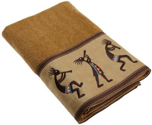 Photo 1 of Avanti Linens Kokopelli Bath Towel, Nutmeg