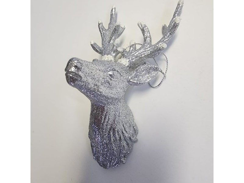 Photo 1 of HOLIDAY LANE ORNAMENT GLITTER DEER 