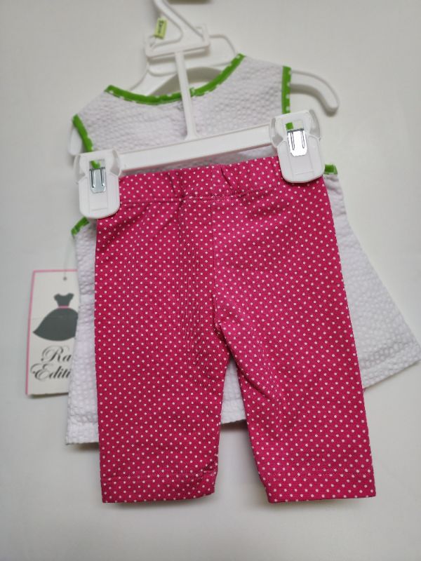 Photo 2 of 3-6 MONTH RARE EDITIONS BABY GIRL 2 PC OUTFIT