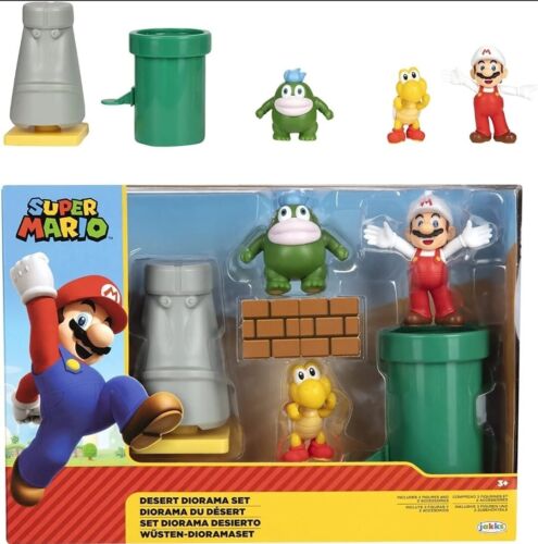 Photo 1 of Super Mario World Of Nintendo 2 Inch Playset - Desert Diorama Set