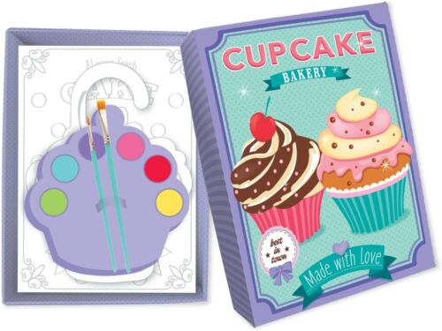 Photo 3 of BOX CANDIY Totally Sweet Treats Bake Shop Watercolor Art Set, Kids Crafts