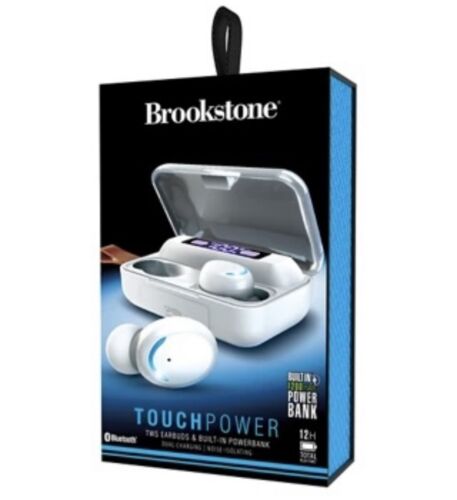 Photo 4 of Brookstone Touch Power TWS Earbuds & Built-In Power Bank