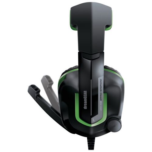 Photo 2 of dreamGEAR GRX-440 Wired Advanced Gaming Headset for Xbox One PS4 Nintendo Switch.  Strategize and communicate with friends using the built-in, foldable microphone. Powerful 40mm drivers deliver crystal clear sound. Soft, padded ear cushions eliminate ear 