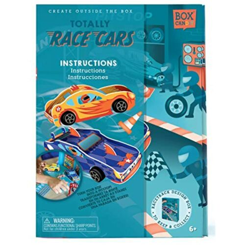 Photo 1 of BOX CANDIY Race Cars Build it Yourself Pull-Back 3D Cars Kit, Craft Kids