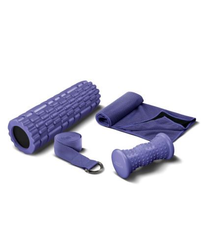 Photo 3 of Lomi Fitness Recovery Kit 4-Piece Home Fitness Set. Included :Yoga roller, yoga strap, massage roller and cooling towel.