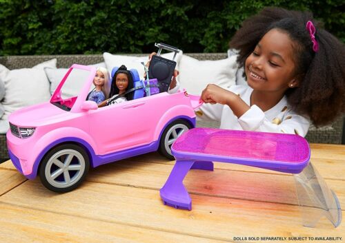 Photo 3 of Barbie Big City Big Dreams Transforming Vehicle Playset 2 Seater SUV