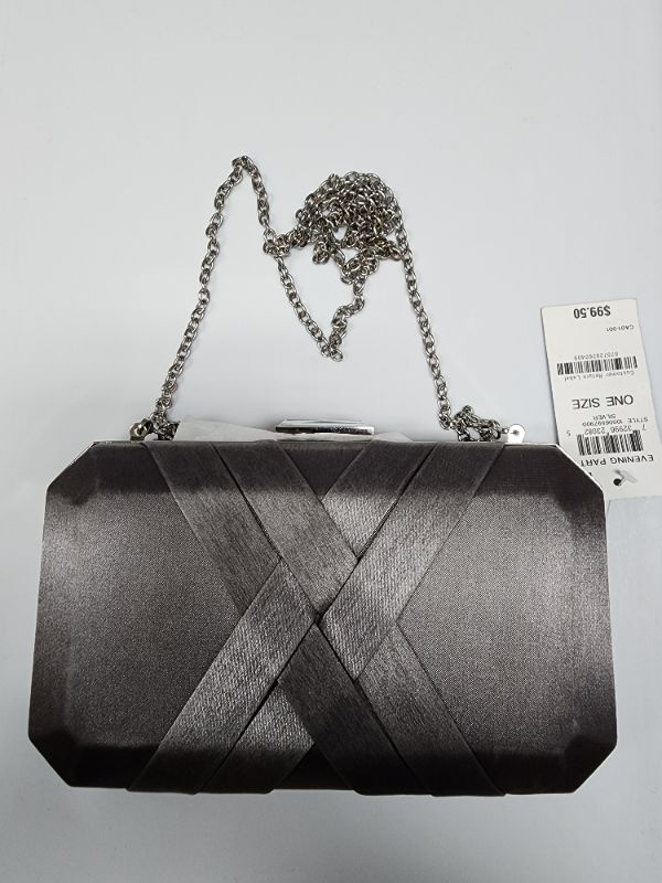 Photo 1 of INC International Concepts Tina Satin Clutch **Scuff and minor damage please see pictures**