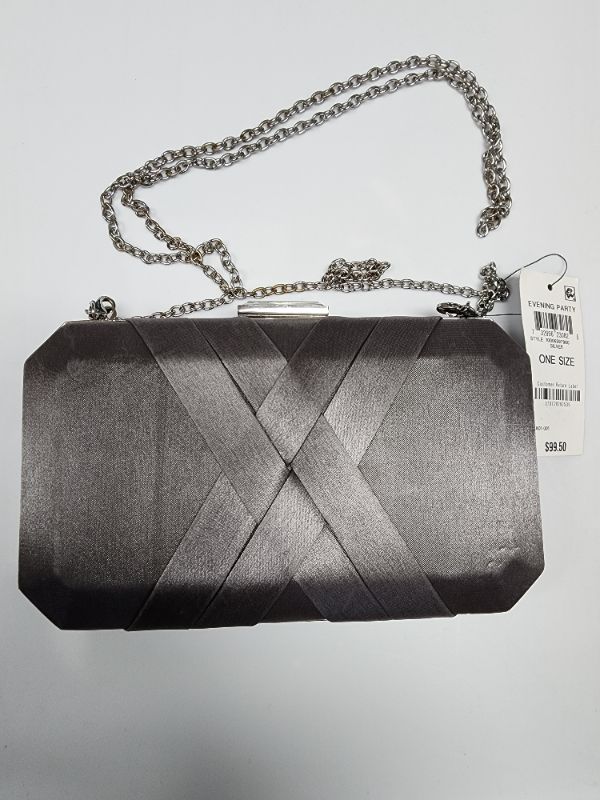 Photo 1 of INC International Concepts Tina Satin Clutch **Scuff and minor damage please see pictures**