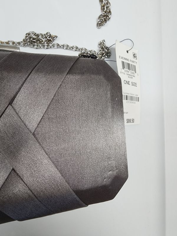 Photo 2 of INC International Concepts Tina Satin Clutch **Scuff and minor damage please see pictures**