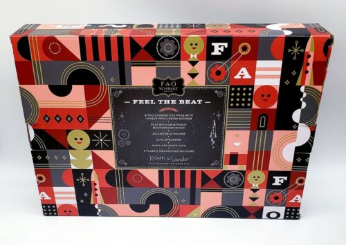 Photo 2 of AO Schwarz Tabletop Toy Drum Mat 8 Sound Electric Percussion Created for Macy's