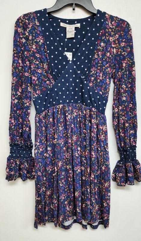 Photo 1 of AMERICAN RAG WOMEN'S JUNIOR BLUE COMBO DRESS XS