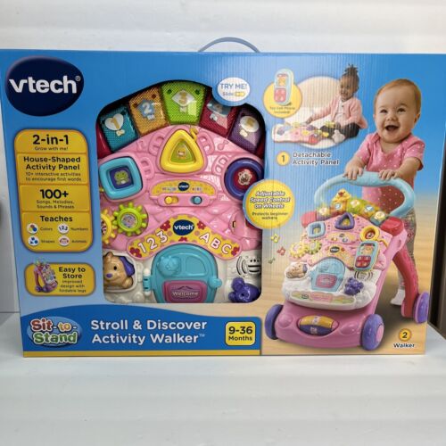 Photo 3 of VTech Stroll and Discover Activity Walker - Pink FACTORY SEAL