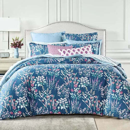 Photo 1 of KING SKY MIDNIGHT MEADOW COMFORTER COVER SET
Includes comforter cover and 2 king pillow shams