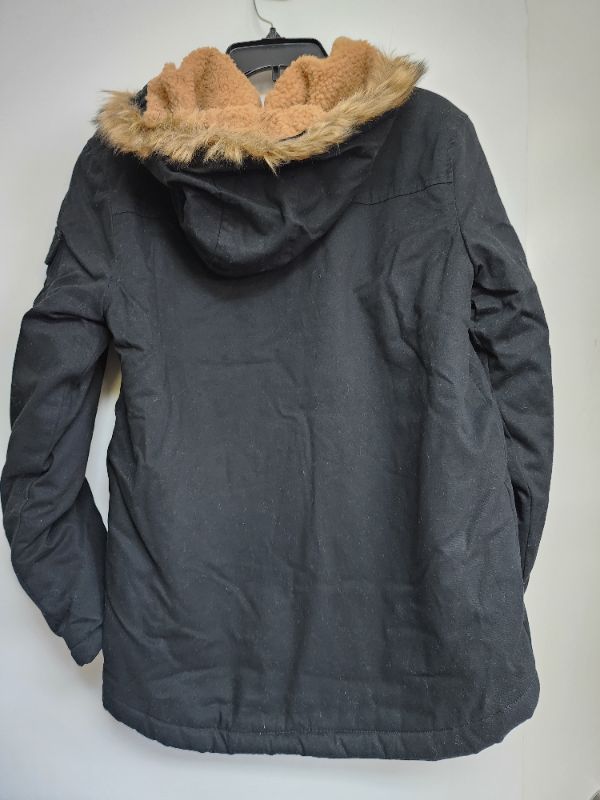 Photo 2 of SIZE L EPIC THREADS BOY'S FULL ZIP SHERPA HOODED BLACK 
(SIZE L  61-67" 100-126LBS)