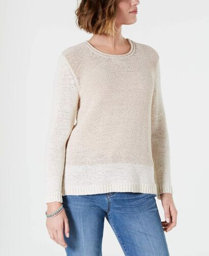 Photo 1 of SIZE XS STYLE & CO WOMEN'S OPEN KNIT PULLOVER SIZE XS