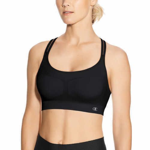 Photo 1 of CHAMPION WOMEN'S SIZE M SPORT BRA BLACK 