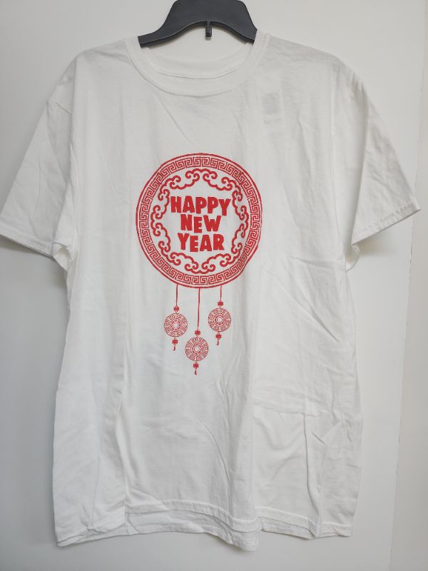 Photo 1 of PLUS SIZE 2X WOMEN'S GRAPHIC T-SHIRT "HAPPY NEW YEAR"