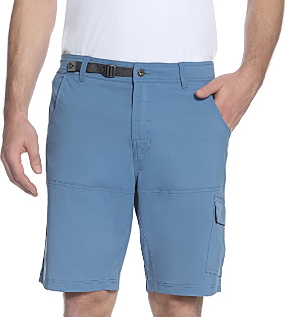 Photo 1 of SIZE 34 Gerry Stretch Cargo 5 Pocket Venture Flat Front Woven Hiking Shorts for Men Blue