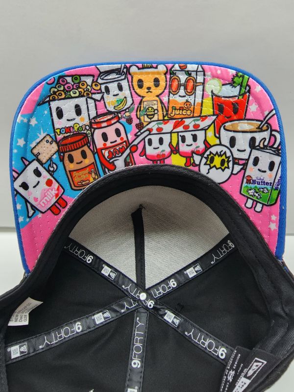 Photo 2 of New Era Tokidoki Hat Women New Era Breakfast Buds 9Forty Snapback Japanese Anime Cap.  New Era women adjustable