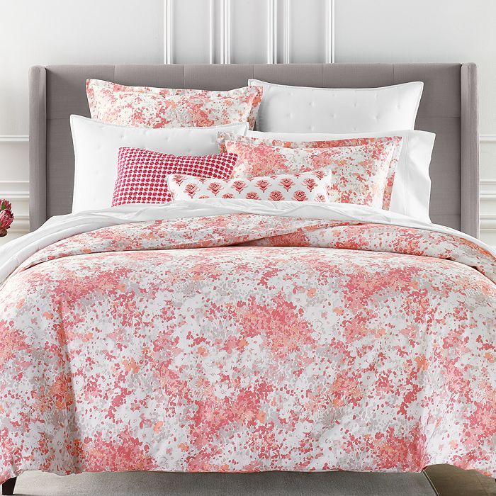 Photo 1 of KING SIZE SUNSET BLOSSOMS KING COMFORTER COVER SET 
100% COTTON/ MACHINE WASHABLE
INCLUDES King comforter COVER and 2 king pillow shams