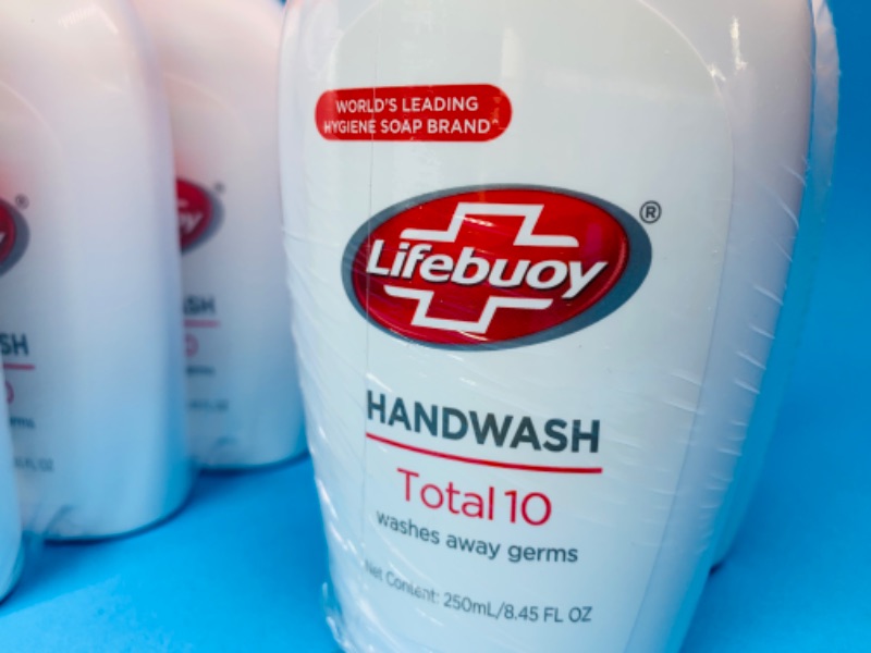 Photo 3 of 849983…6 lifebuoy total 10 handwash soap bottles 8.45 oz. Each 
