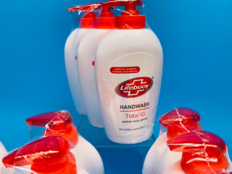 Photo 2 of 849984…15 lifebuoy total 10 handwash soap bottles 8.45 oz. Each 