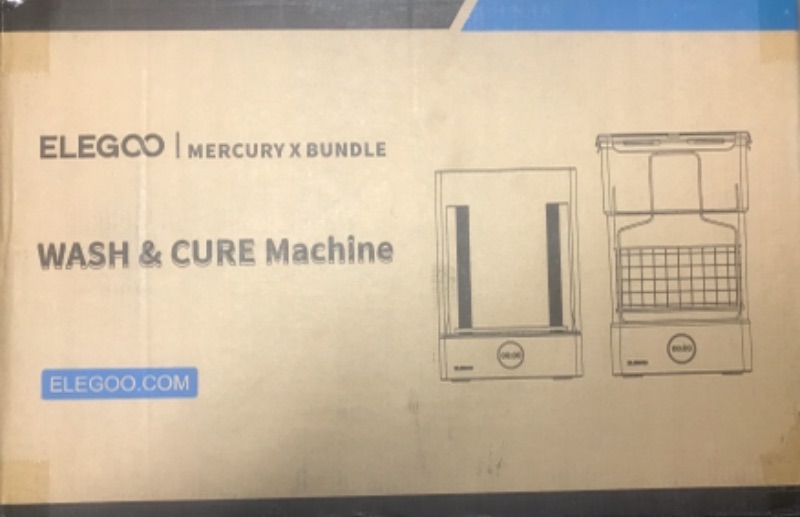 Photo 1 of ELEGOO MERCURY X BUNDLE WASHING AND CURING MACHINE