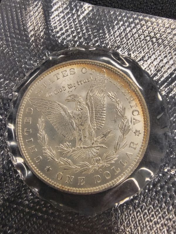 Photo 3 of 1885-O Uncirculated Sealed Morgan Dollar