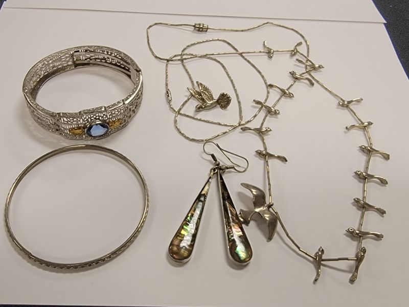 Photo 1 of Assorted Sterling Plate Jewelry