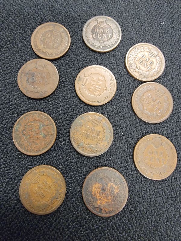 Photo 2 of 11 Indian Pennies