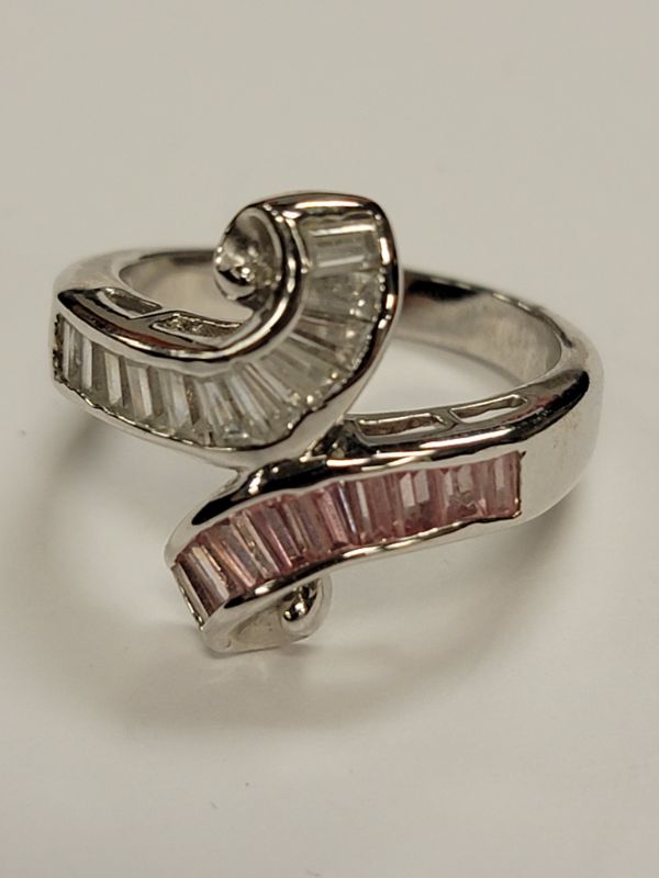 Photo 1 of Sterling & CZ Ring