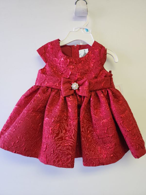 Photo 1 of RARE EDITION SPECIAL OCCASION GIRL 2 PIECE DRESS RED 3-6 M