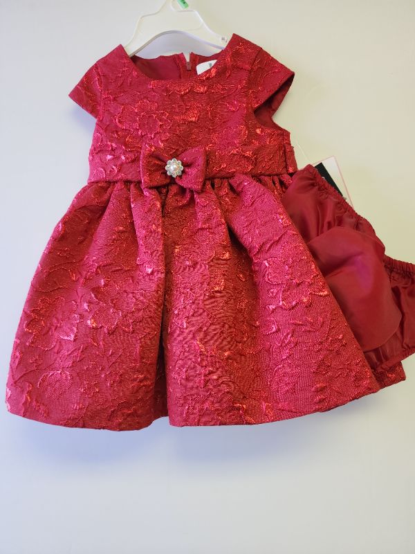 Photo 1 of RARE EDITION SPECIAL OCCASION GIRL 2 PIECE DRESS RED 18M