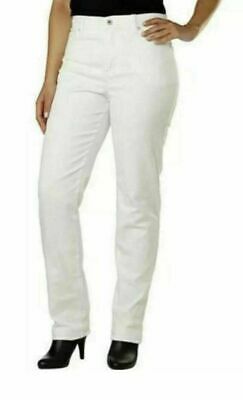 Photo 1 of GLORIA VANDERBILD WOMEN'S PLUS SIZE WHITE JEANS SIZE 18 