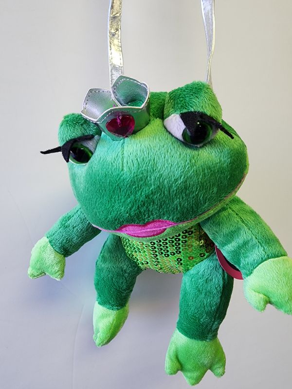 Photo 1 of FROG PLUSH CROSSBODY BAG 