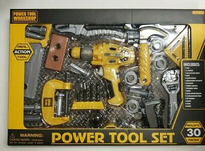 Photo 1 of Realistic Toy Real Action Power Workshop Tool Set - 30 pieces