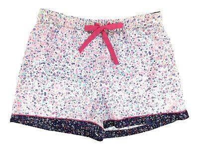 Photo 1 of CHARTER CLUB WOMEN'S MINI FLORAL SATIN SLEEP SHORTS SIZE L